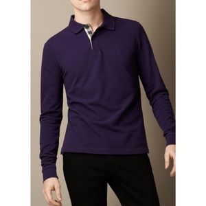 Authentic Burberry Brit  long sleeve polo size L